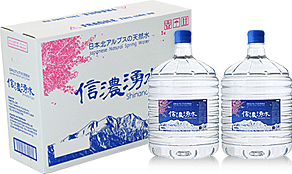 信濃湧水3ガロン（11.4L）ボトル